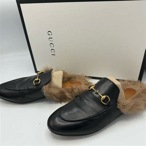 gucci princetown fur loafers review|Gucci princetown loafers women.